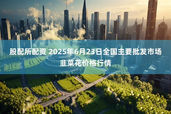 股配所配资 2025年6月23日全国主要批发市场韭菜花价格行情